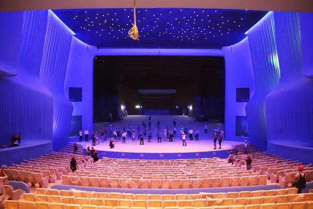 大剧院采用了最顶级的舞台机械,声学设计和灯光色彩设计,演出效果一定