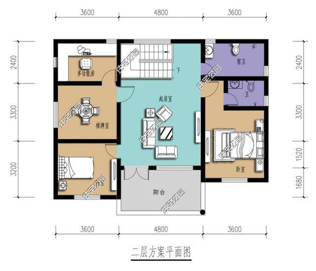 新农村12×10米自建房,中式田园风怎么样?含图纸