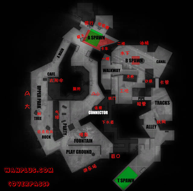 de_cobblestone de_dust2 de_train de_mirage de_nuke de_overpass