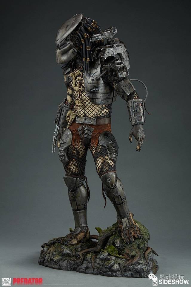 sideshow 新品:27寸 铁血战士/predator jungle hunter 雕像(#300158)