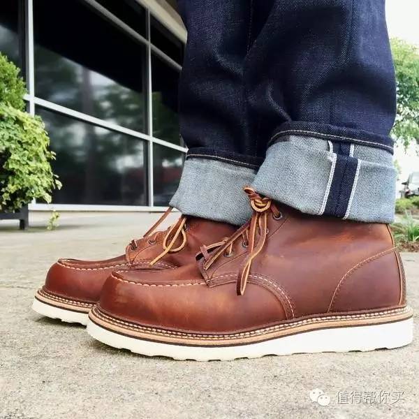 【贝克汉姆同款】红翼男靴red wing heritage 1907经典纯手工工装靴