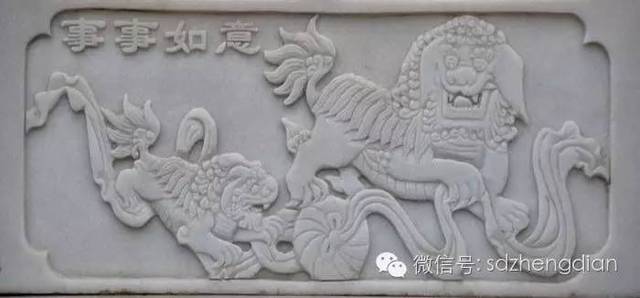 传统石雕建筑--浅谈狮子滚绣球图案的吉祥寓意