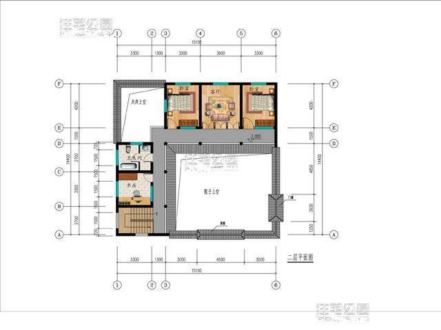 15x14米丽江民居,传统与现代结合的经典 含图纸