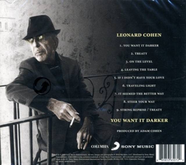 加拿大传奇歌手莱昂纳德·科恩去世,享年82岁