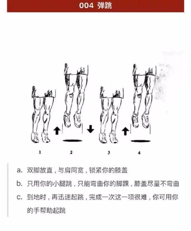 传说中的神秘nba训练弹跳的方法