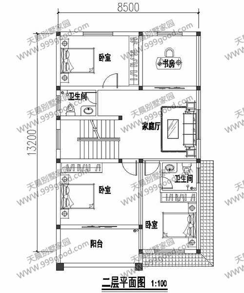 5x13米四层别墅全套设计图!