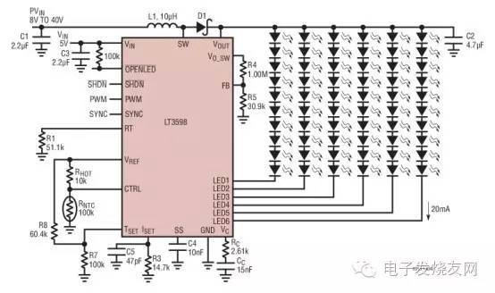 【电路精选】几种多串led背光源电路赏析