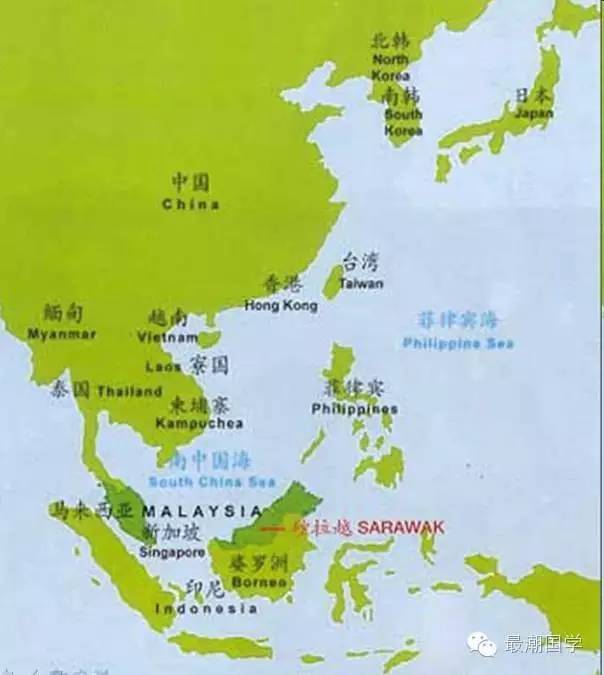 东南亚曾经有个讲客家话的小国!(有韩国那么大啊!