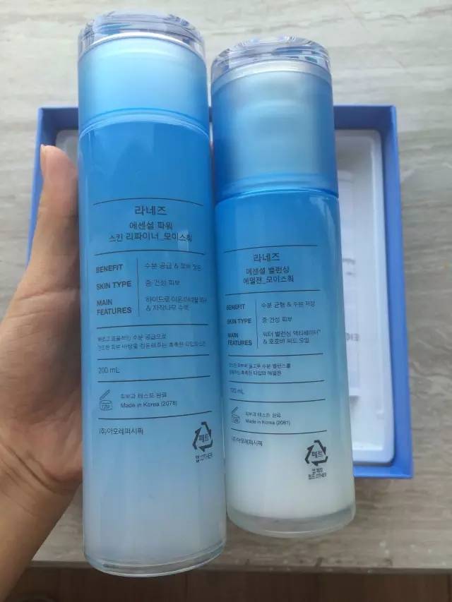 首个入国内的韩国化妆品兰芝品牌水库水乳真实测评