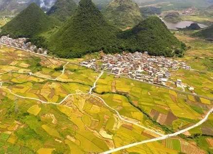 马山县古零镇红浪屯秋色