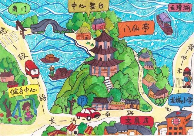 "休闲活力 山水龙岗" 全区中小学生手绘旅游地图大赛获奖名单公布