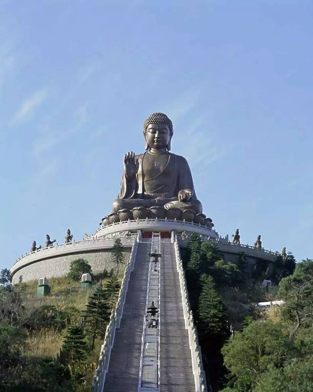 国内著名的10大巨型佛像景点,东莞的观音山佛像竟然.