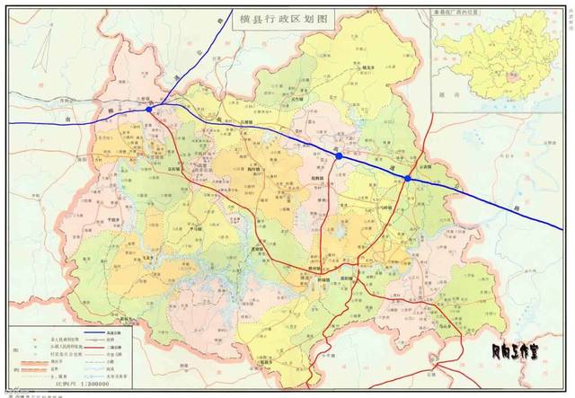 微友爆料:十几年来,横县的交通公路居然没有变化