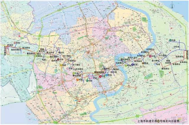 上海轨道交通14号线线路走向