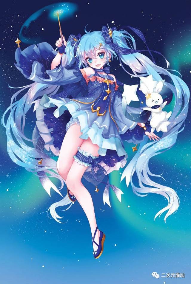 【壁纸】q版小萝莉萌翻人,2017年雪初音官方美图欣赏!