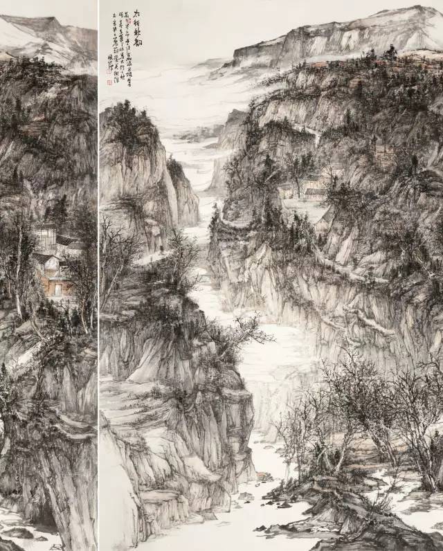 香堂雅集-国展创作精英班导师李国强山水画展