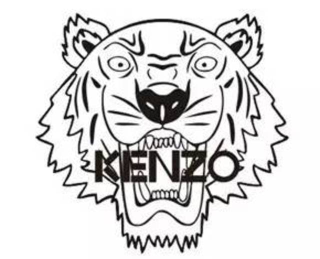 虎头刺绣也成为了kenzo的一大标志. ▼