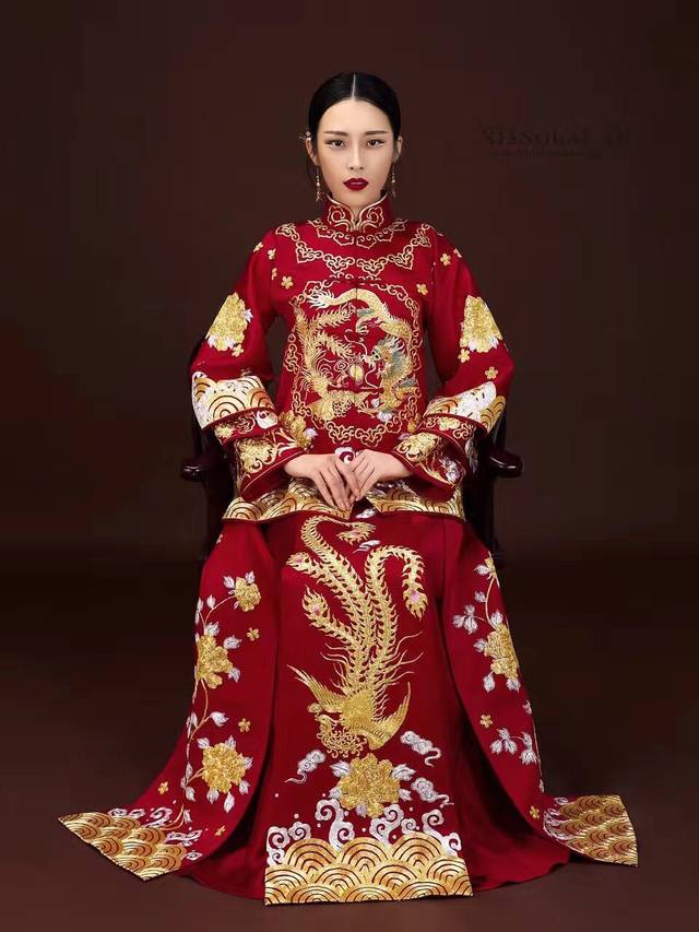 完美中国风古典服饰·秀禾,旗袍