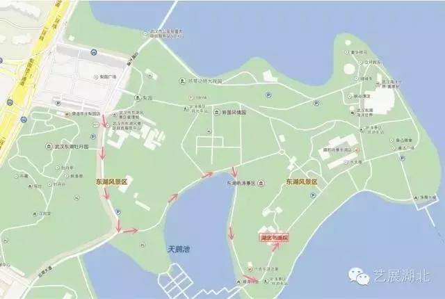 地址:湖北省武汉市东湖风景区听涛景区内梨园长天楼特1号 湖北书画院