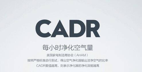 空气净化器CADR值是什么?