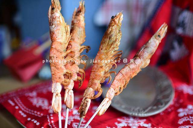 cajun seasoning烤阿根廷红虾,零难度的异域美味