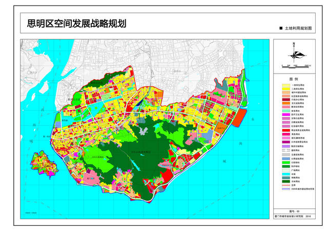 思明区 建成市级政治,经济,文体中心,建成高端总部,旅游目的地,建设