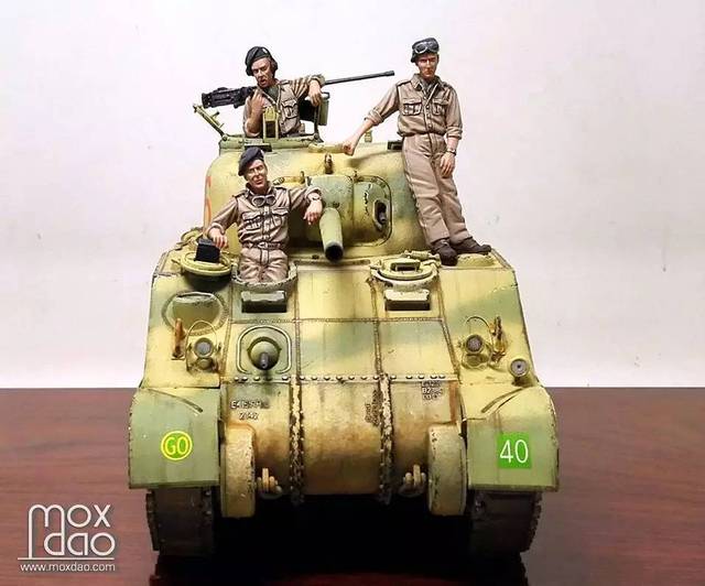 二战英军坦克模型,克伦威尔和谢尔曼
