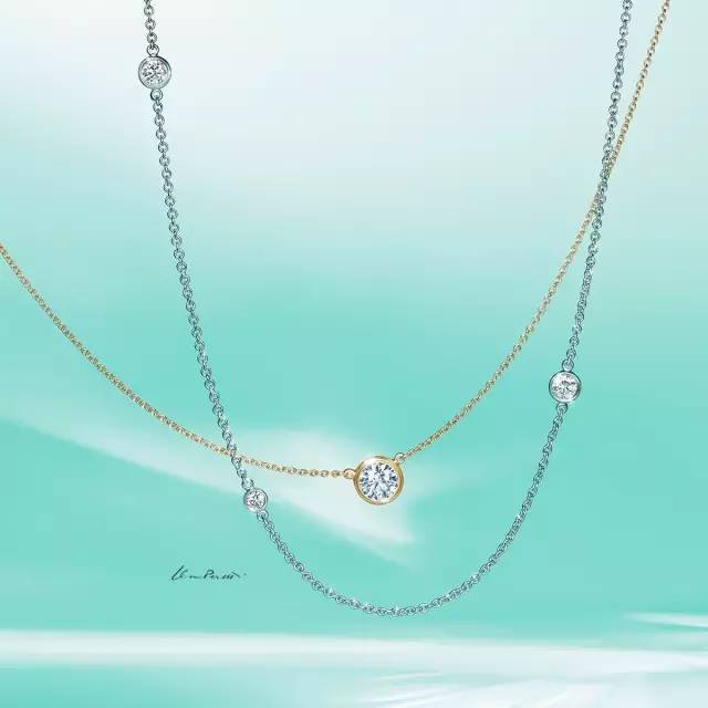 elsa peretti diamonds by the yard 系列珠宝