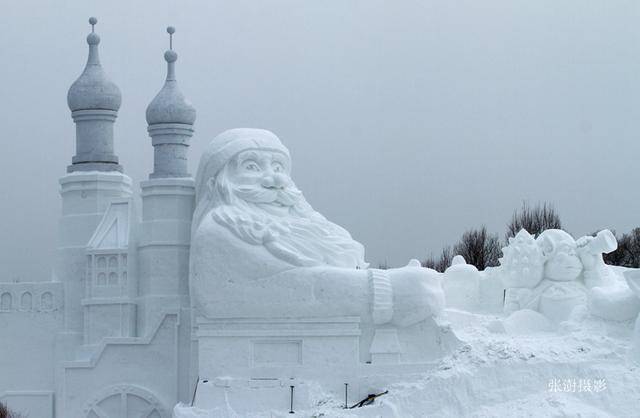 世界最美的雪雕都在这里哈尔滨太阳岛雪博会开园啦