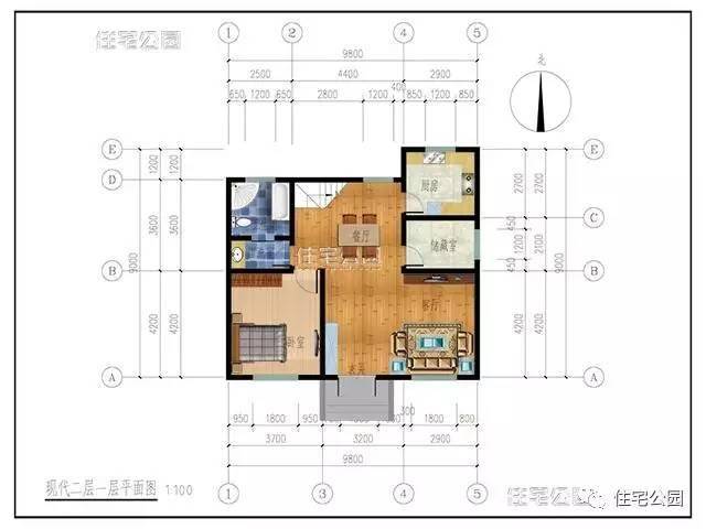 8x9米农村2层别墅,15万能建成吗?