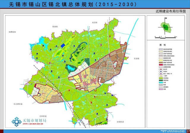 两带指泉山路城镇特色彰显带和老锡沙路公共配套集中带;双心指张泾