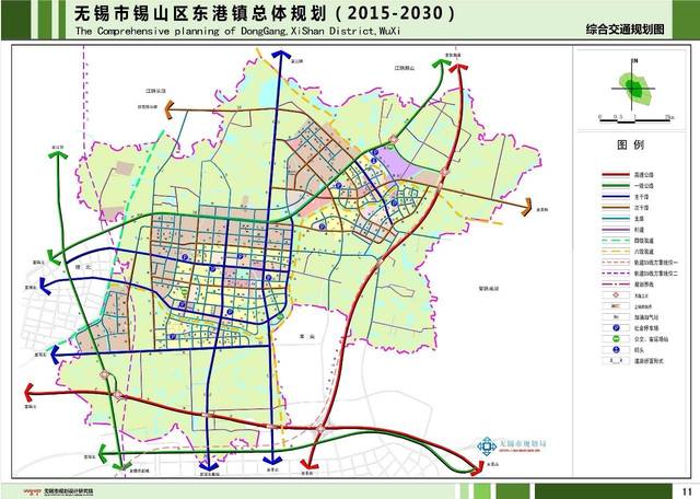 安镇,羊尖,厚桥,锡北,东北塘,东港总体规划(2015-2030