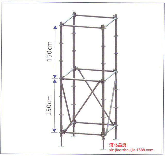 盘扣式脚手架搭建步骤规范图解