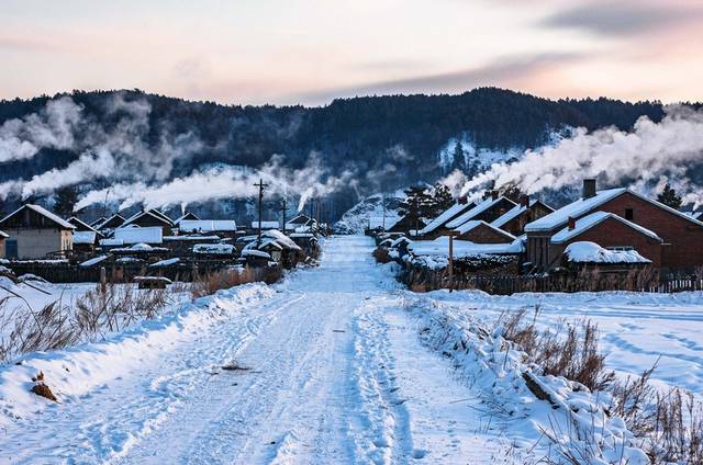 洁白的雪,圣洁的冰,漠河之冬邀你来