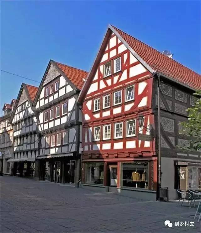 到乡村去～|看看德国那些可爱的木桁架建筑