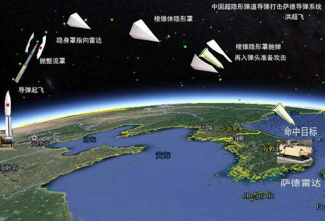 中国超隐形弹道导弹登场 美国反导系统面临泡汤