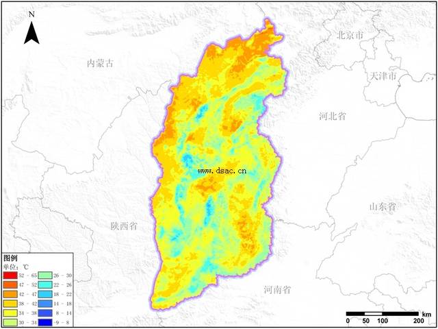 山西省地表温度 衡量温室效应的指标