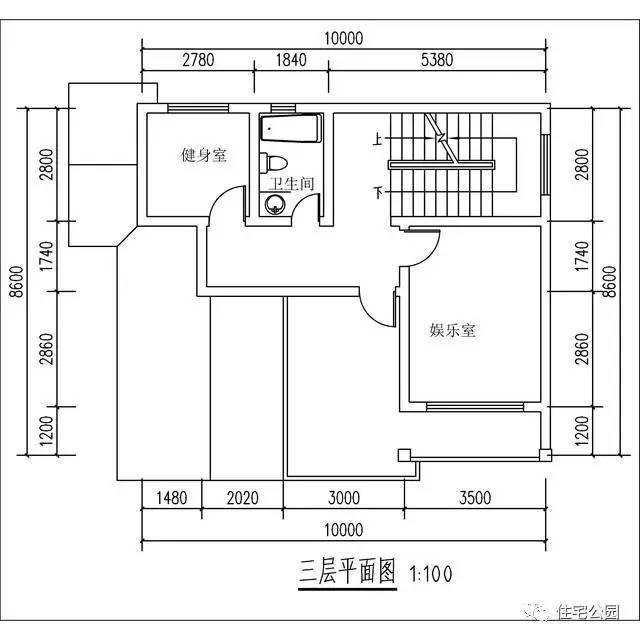 农村2层半别墅11x8米,30万建成,实景展示.