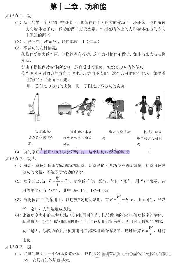 好文推荐 知识点 机械运动丨声现象丨物态变化丨光现象丨透镜丨质量