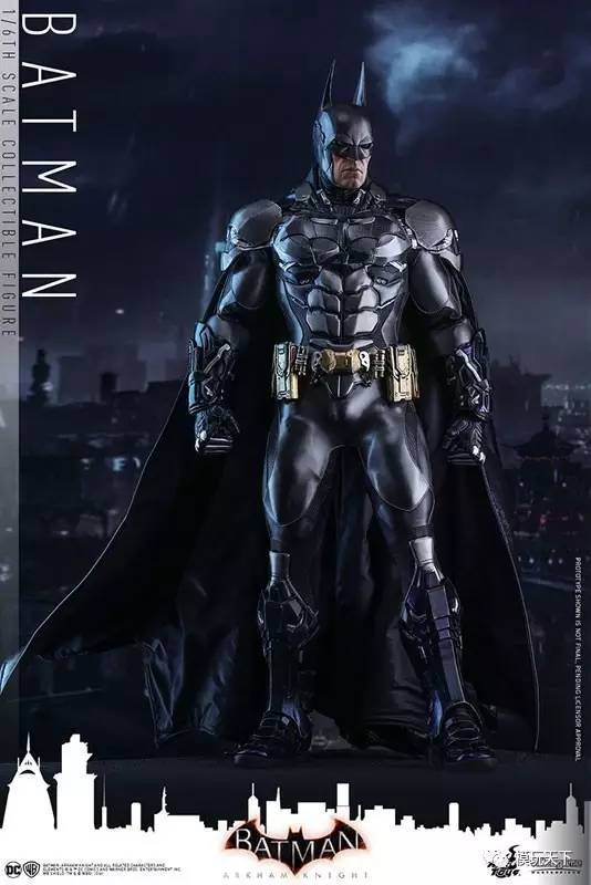 hot toys推出游戏《蝙蝠侠 阿卡姆骑士》中身穿最先进蝙蝠战衣v8.