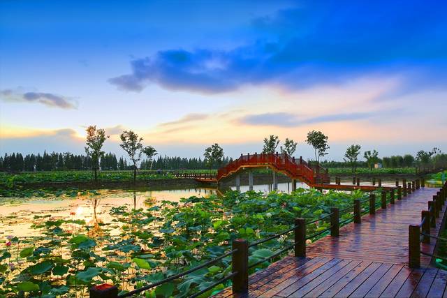 固城湖水慢城