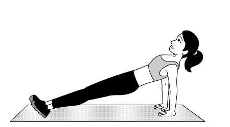 8个gif是锻炼腹肌的动作,男女都可以锻炼