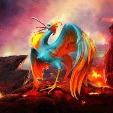 毕方——强大的火焰灵鸟,曾救过黄帝