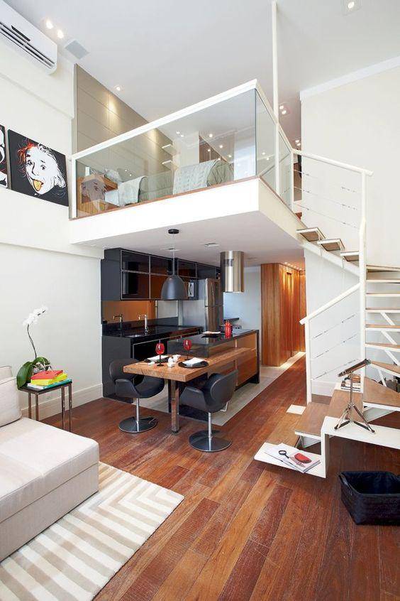 30张小复式公寓设计效果图 复式公寓怎么设计装修