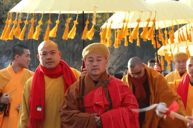 灌云大伊山石佛寺"万佛宫"开光祈福