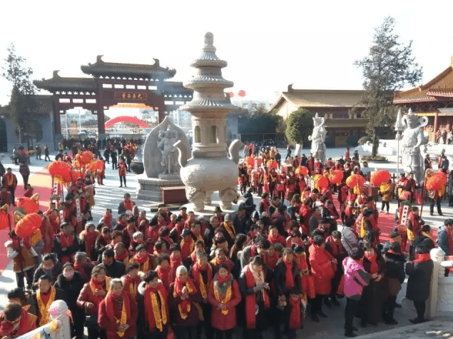 灌云大伊山石佛寺"万佛宫"开光祈福