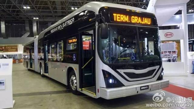 视频| 年初二·带你看比亚迪"中国龙"18米巴士k11运行于巴西