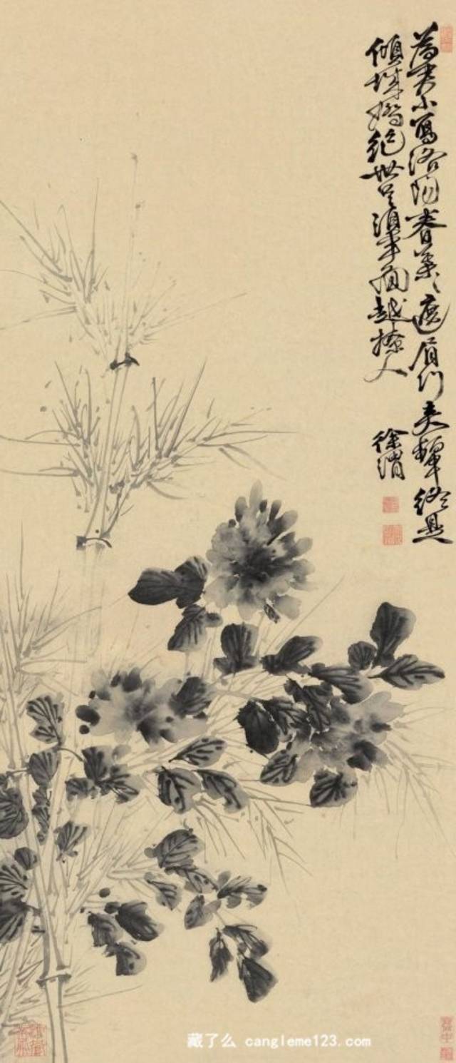 水墨写意画迅速发展,以徐渭为代表的泼墨大写意画非常流行,名家出现