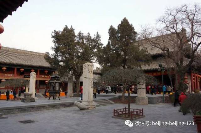 德胜门内有莲花寺,后海有广化寺 西直门内有弥勒院,龙须沟有龙泉寺等