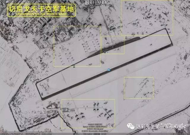 该机场规模超过斯巴克斯达令空军基地,战机鲜明,数量较多,以su-25攻击